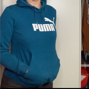 M Puma Blue Sweater